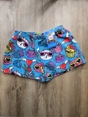 New! Confetti & Friends brand "Fuzzies" pajama Shorts